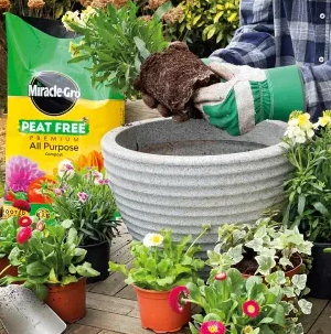 Miracle-Gro Peat Free All Purpose Compost 40L