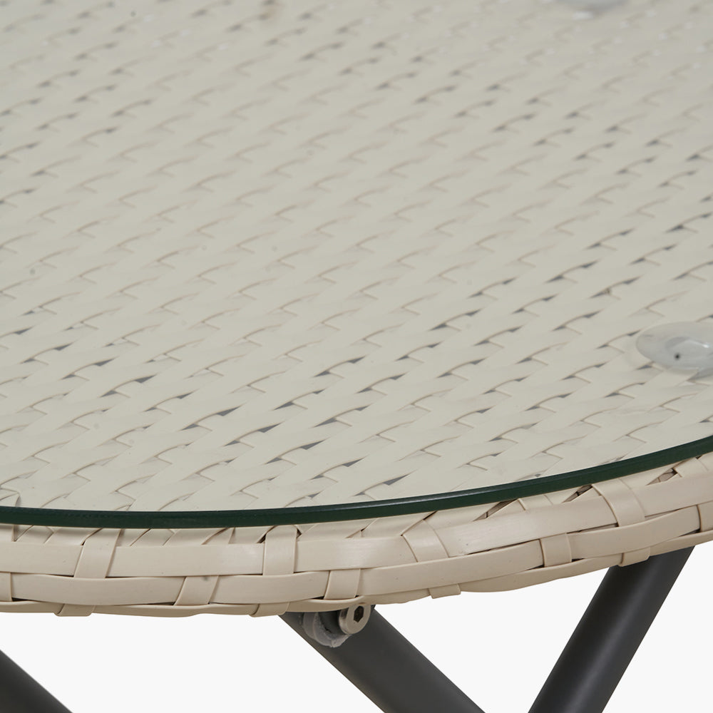 Tobs Outdoor Cream Loungers Set