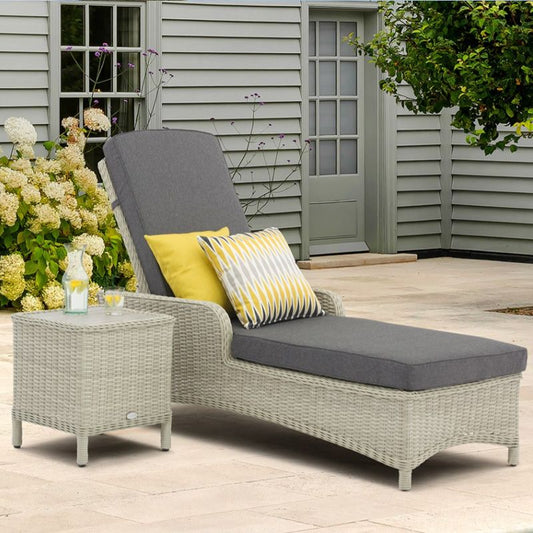 CHEDWORTH LOUNGER DOVE GREY