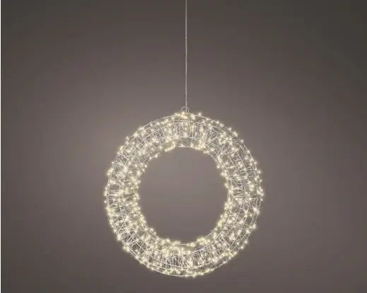 LED WREATH 38CM