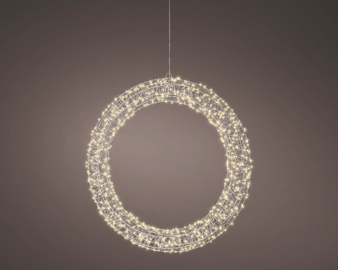 Micro LED wreath outdoor