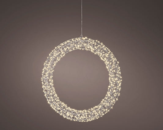 Micro LED wreath outdoor