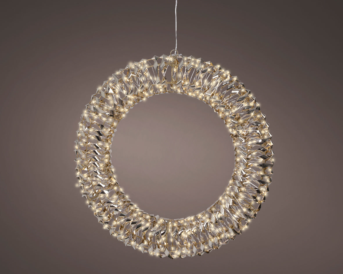 Micro LED wreath flashing outdoor