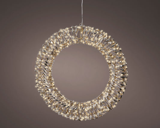 Micro LED wreath flashing outdoor