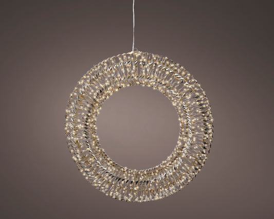 Micro LED wreath flashing outdoor