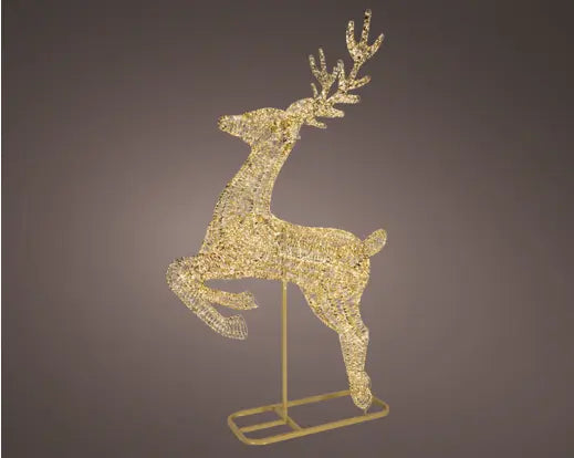 LED LEAPING STAG 286CM