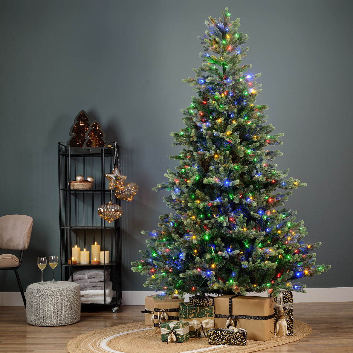 Geneva Fir Pre-Lit 7.5ft Multi Functional