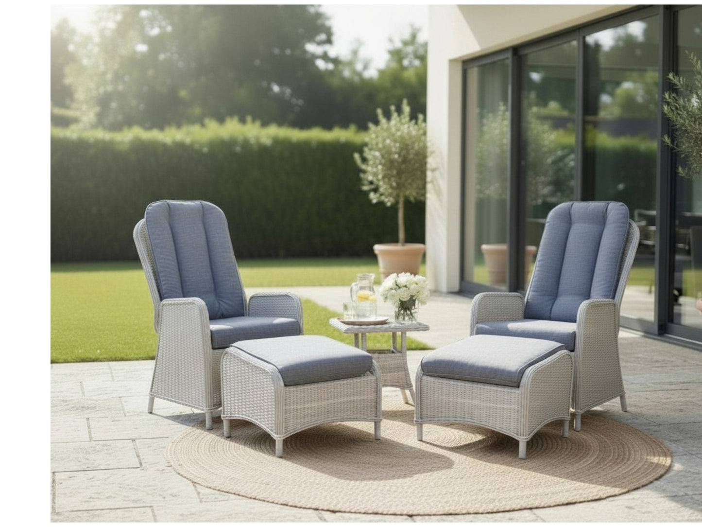 CANNES 5 PIECE RECLINER SET