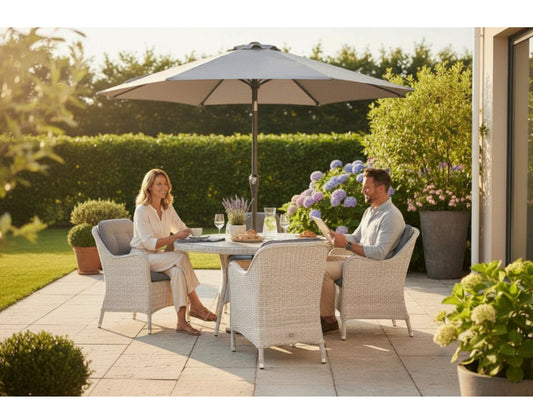 CANNES 4 SEAT DINING SET