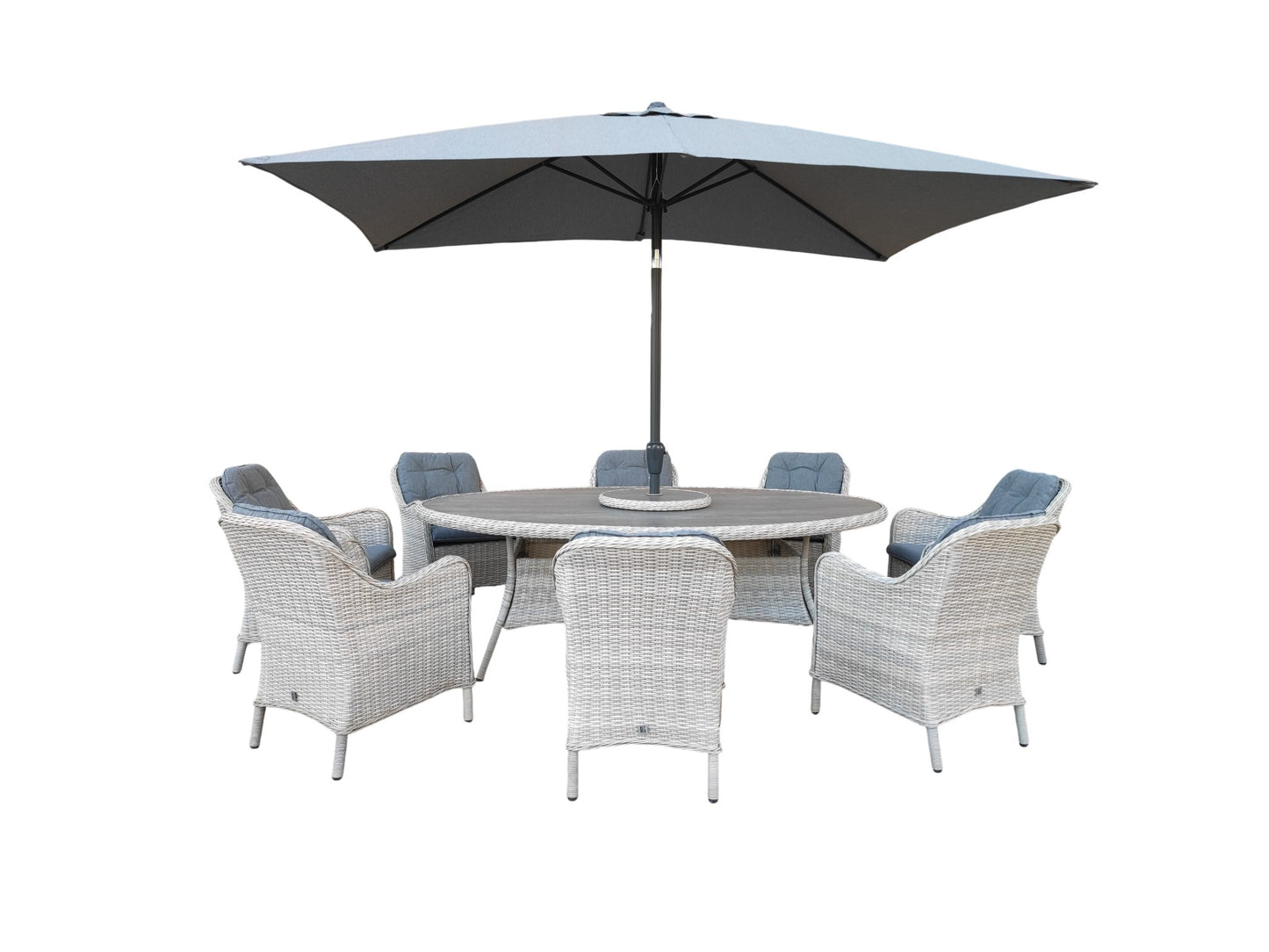 CANNES 8 SEAT DINING SET