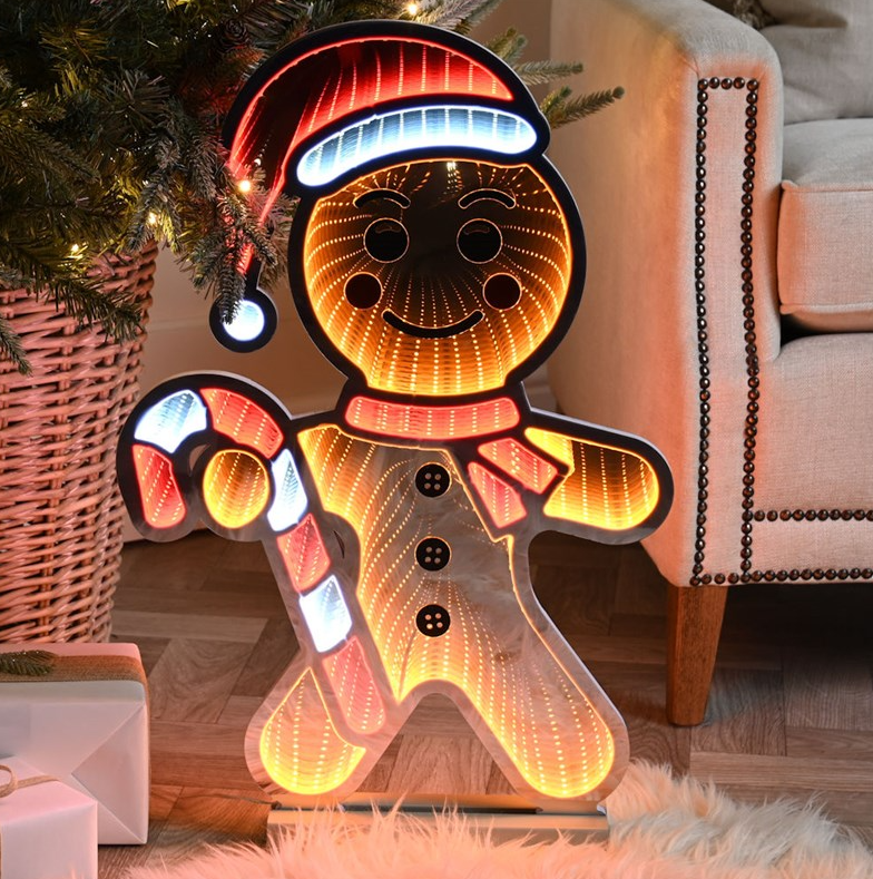 60cm Infinity Gingerbread Man