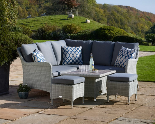 TETBURY MINI SOFA ADJUSTABLE TABLE CLOUD