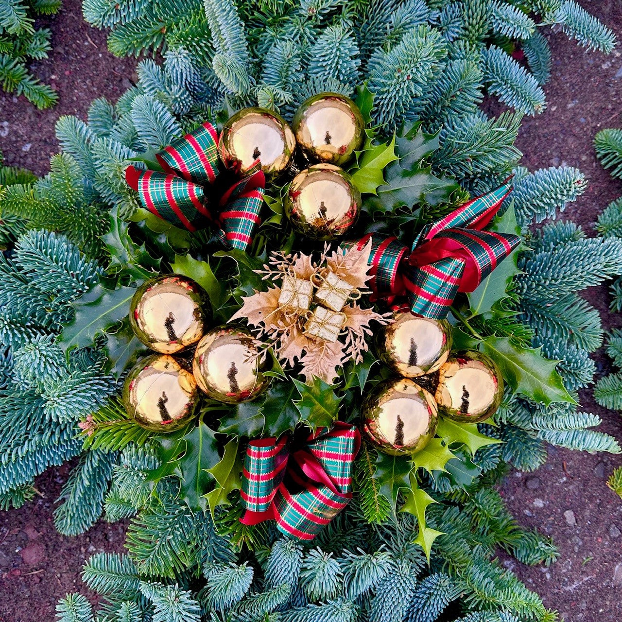 Bauble Wreath